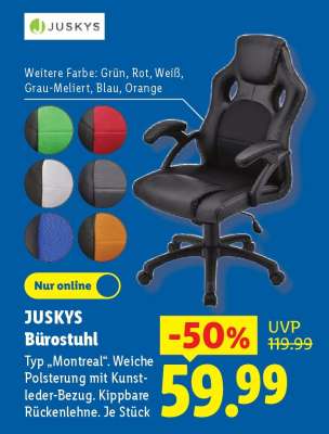 JUSKYS Bürostuhl