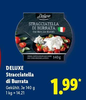 Deluxe Stracciatella di Burrata