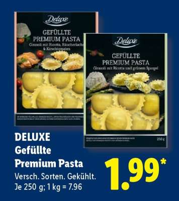Deluxe Gefüllte Premium Pasta