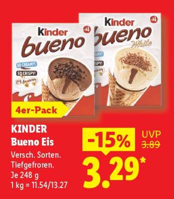 kinder Bueno Eis*
