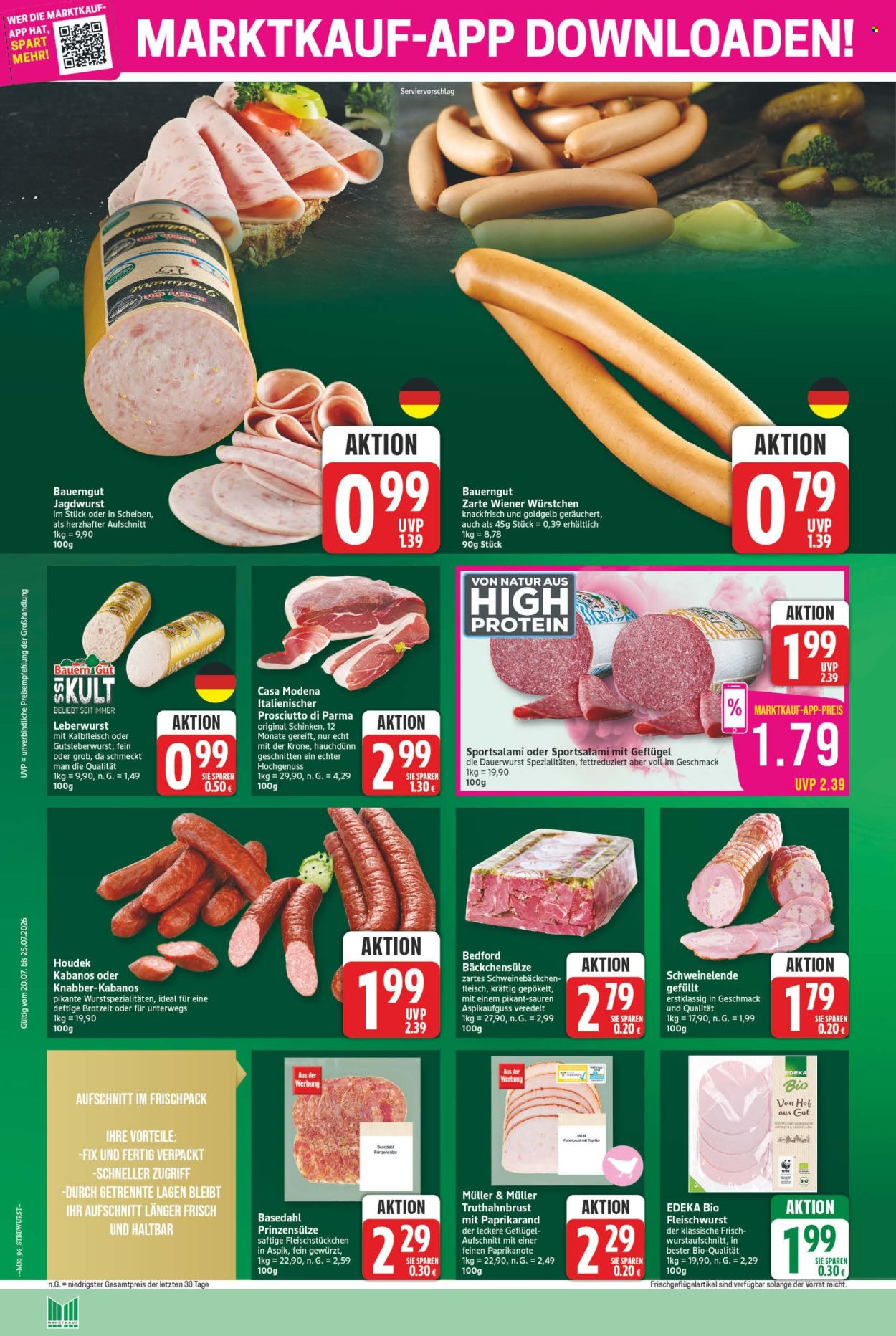 Marktkauf Prospekte  - 20.07.2026 - 25.07.2026. Seite 6