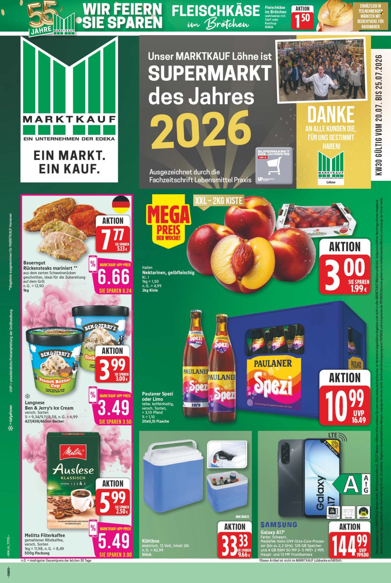 Marktkauf Prospekte  - 20.07.2026 - 25.07.2026. Seite 1