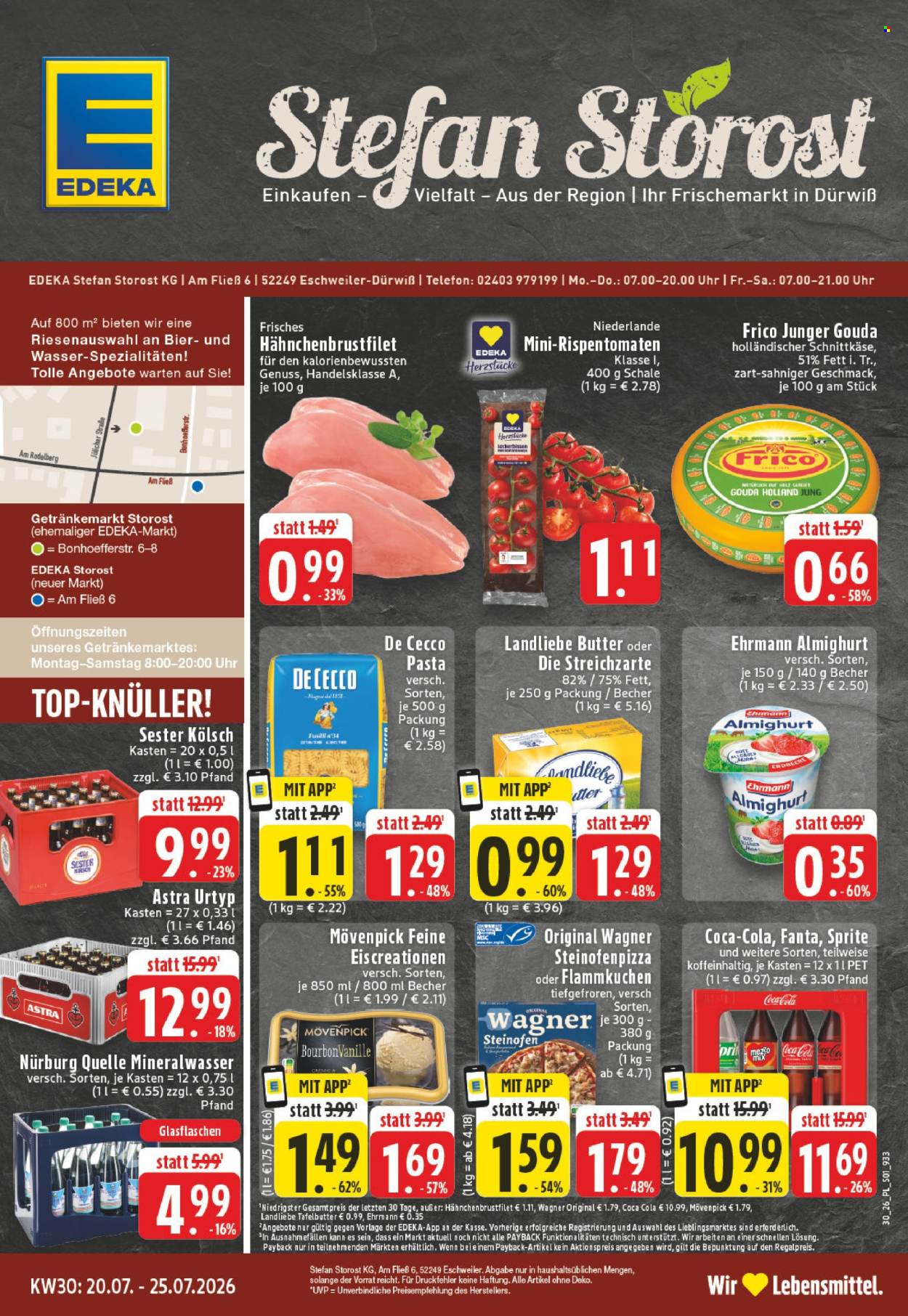 Leták Edeka - 20.7.2026 - 25.7.2026. Strana 1