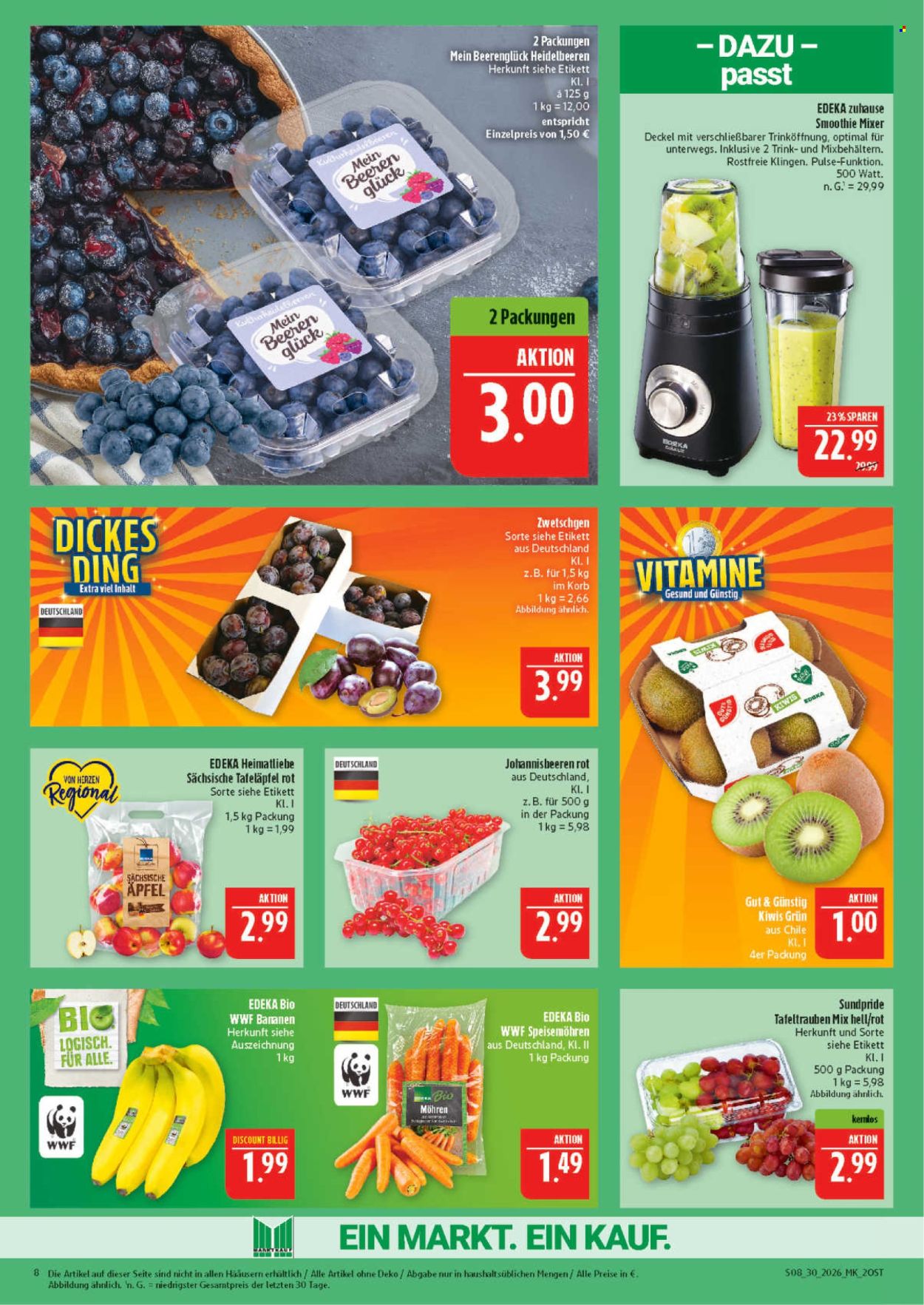 Marktkauf Prospekte  - 20.07.2026 - 25.07.2026. Seite 8