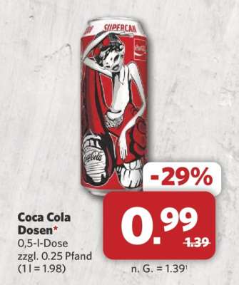 Coca Cola Dosen