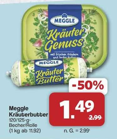 Meggle Kräuterbutter