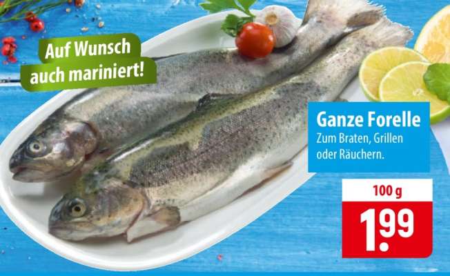Ganze Forelle