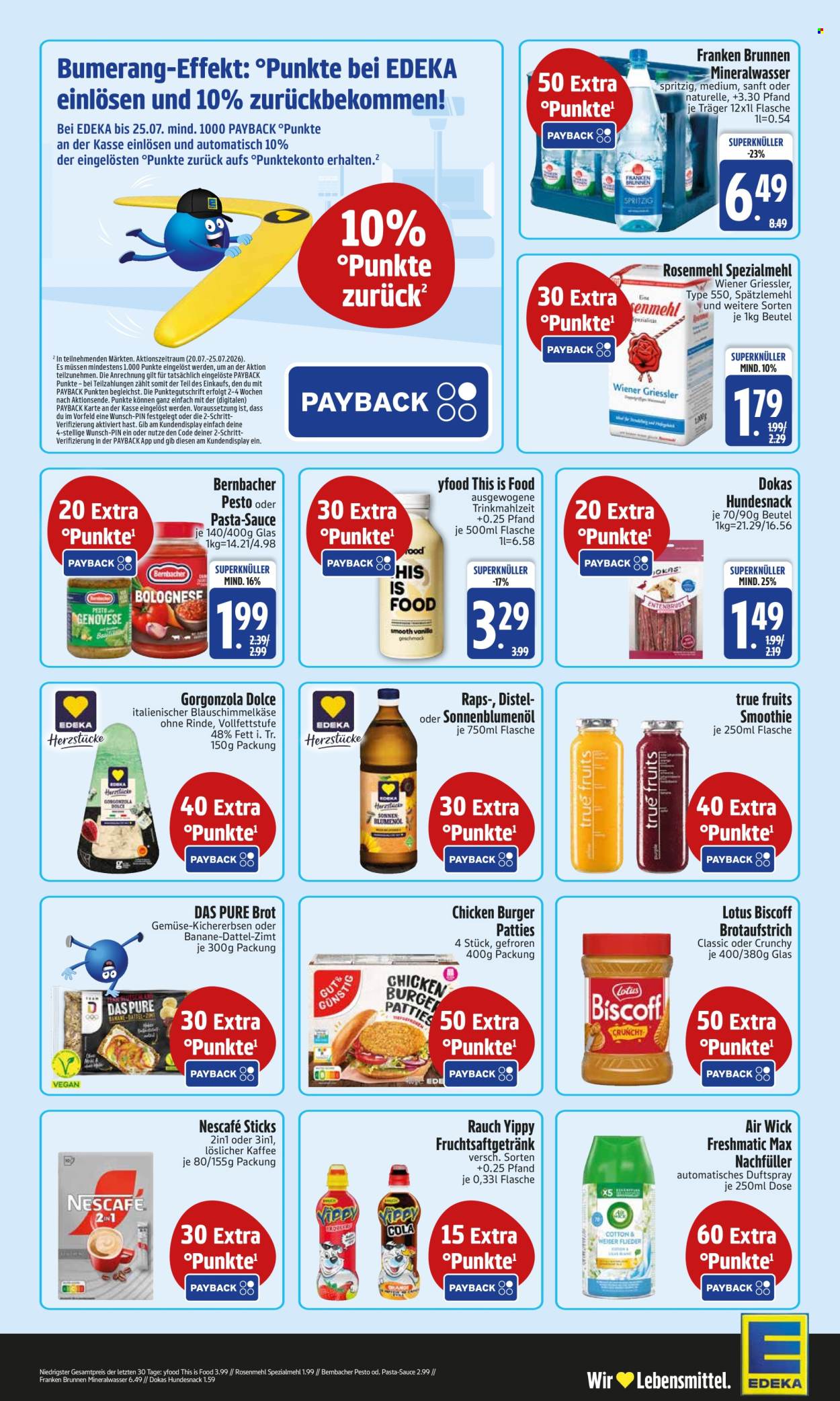 Leták Edeka - 20.7.2026 - 25.7.2026. Strana 2