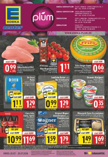 Prospekte Edeka - 20.07.2026 - 25.07.2026.