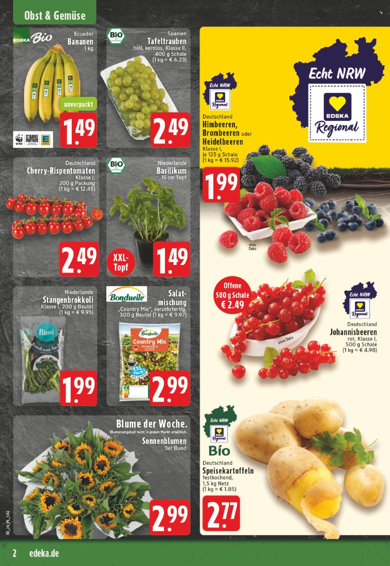 Leták Edeka - 20.7.2026 - 25.7.2026. Strana 2