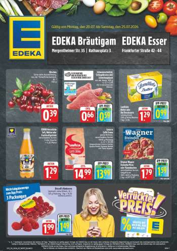 Prospekte Edeka - 20.07.2026 - 25.07.2026.