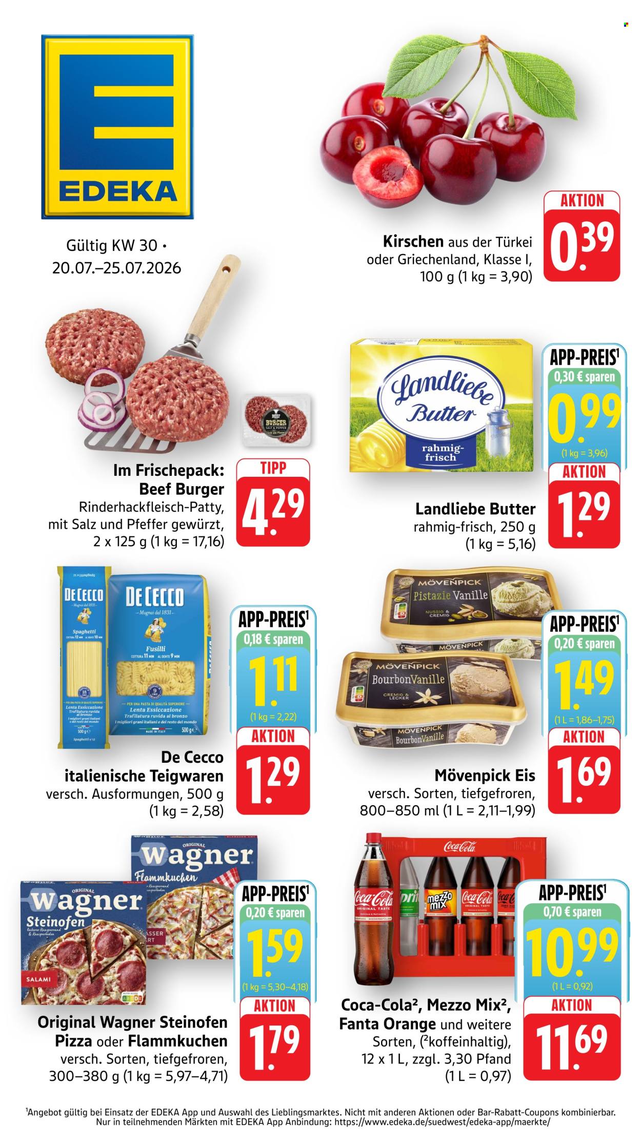 Leták Edeka - 20.7.2026 - 25.7.2026. Strana 1