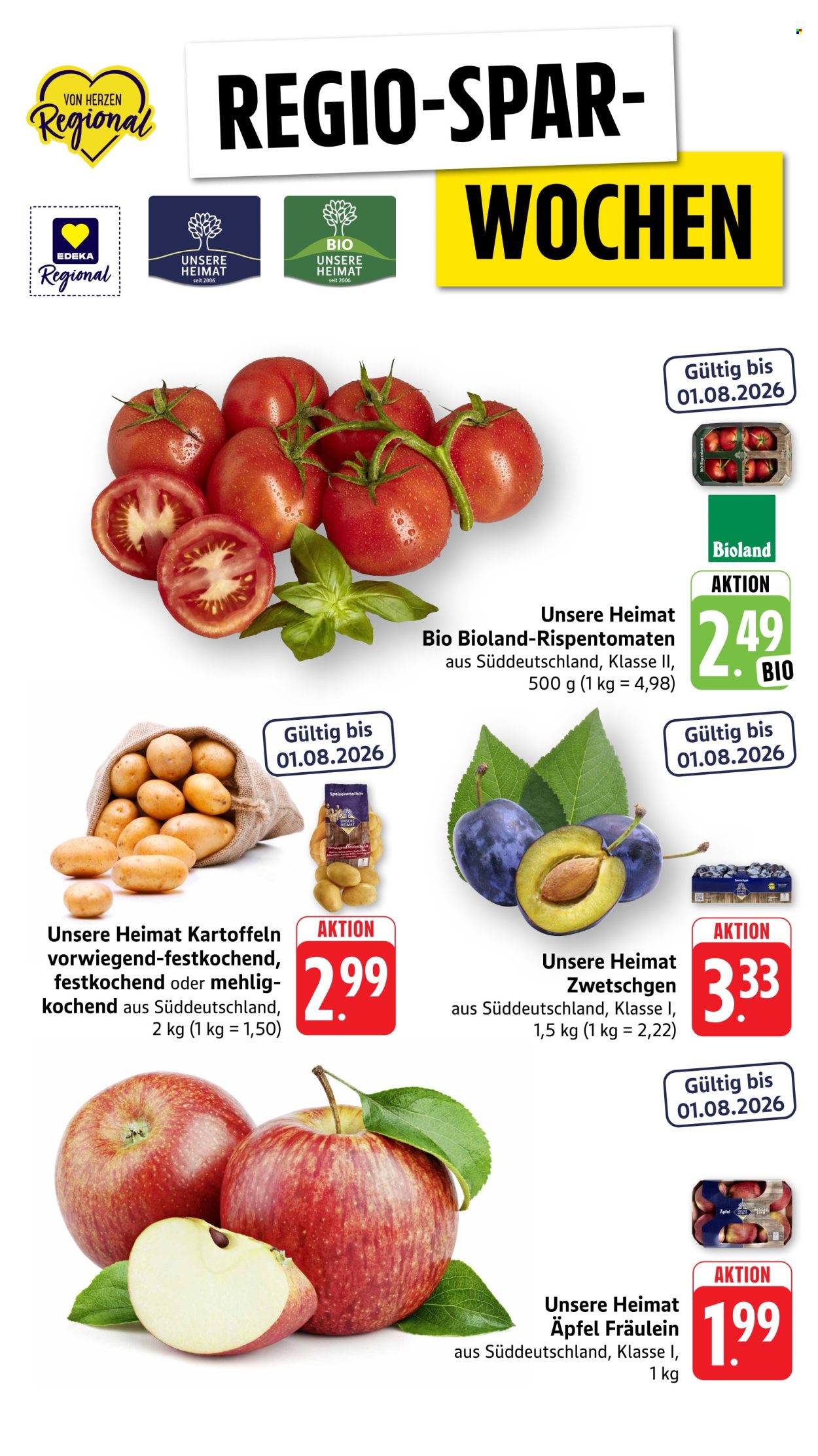 Leták Edeka - 20.7.2026 - 25.7.2026. Strana 2