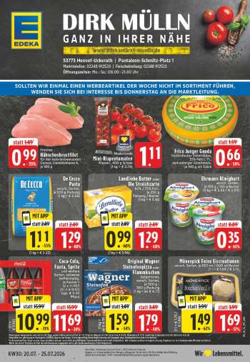 Prospekte Edeka - 20.07.2026 - 25.07.2026.