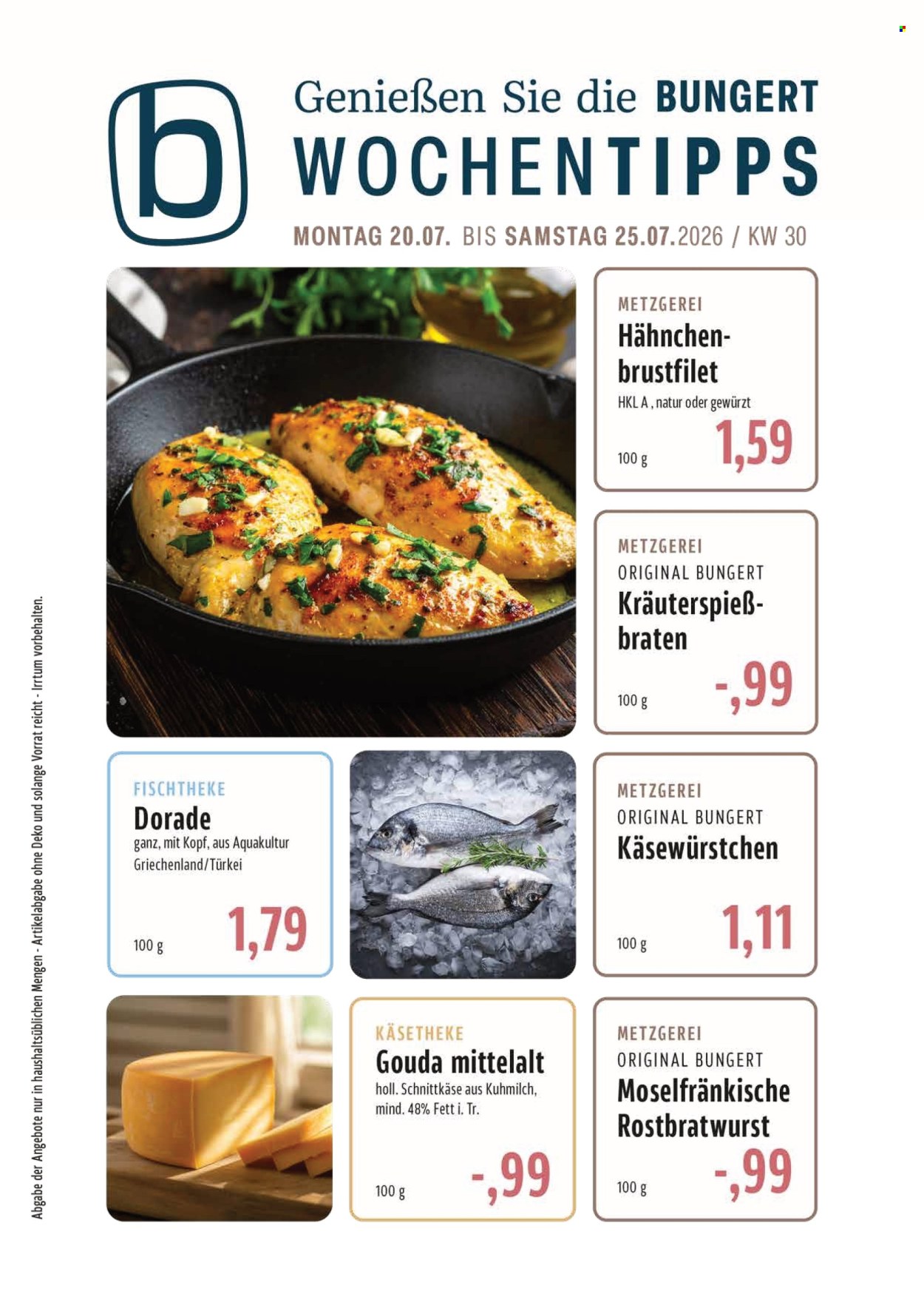 Leták Edeka - 20.7.2026 - 25.7.2026. Strana 1