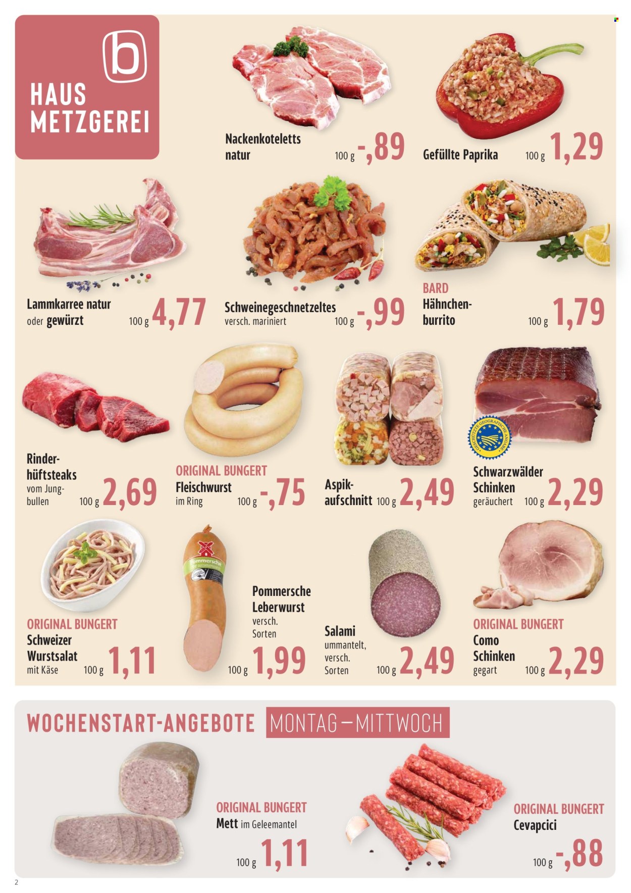 Leták Edeka - 20.7.2026 - 25.7.2026. Strana 2