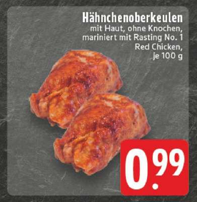 Hähnchenoberkeulen