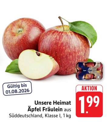Unsere Heimat Äpfel Fräulein