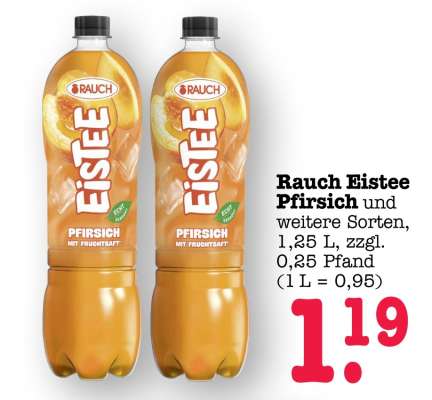 RAUCH Eistee Pfirsich