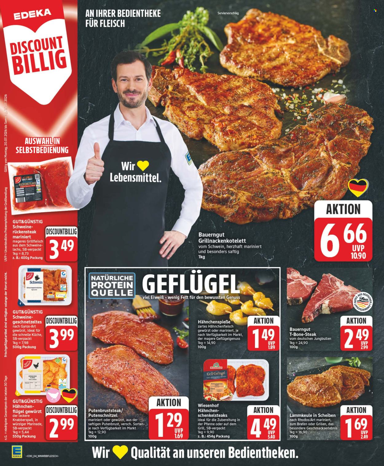 Leták Edeka - 20.7.2026 - 25.7.2026. Strana 4