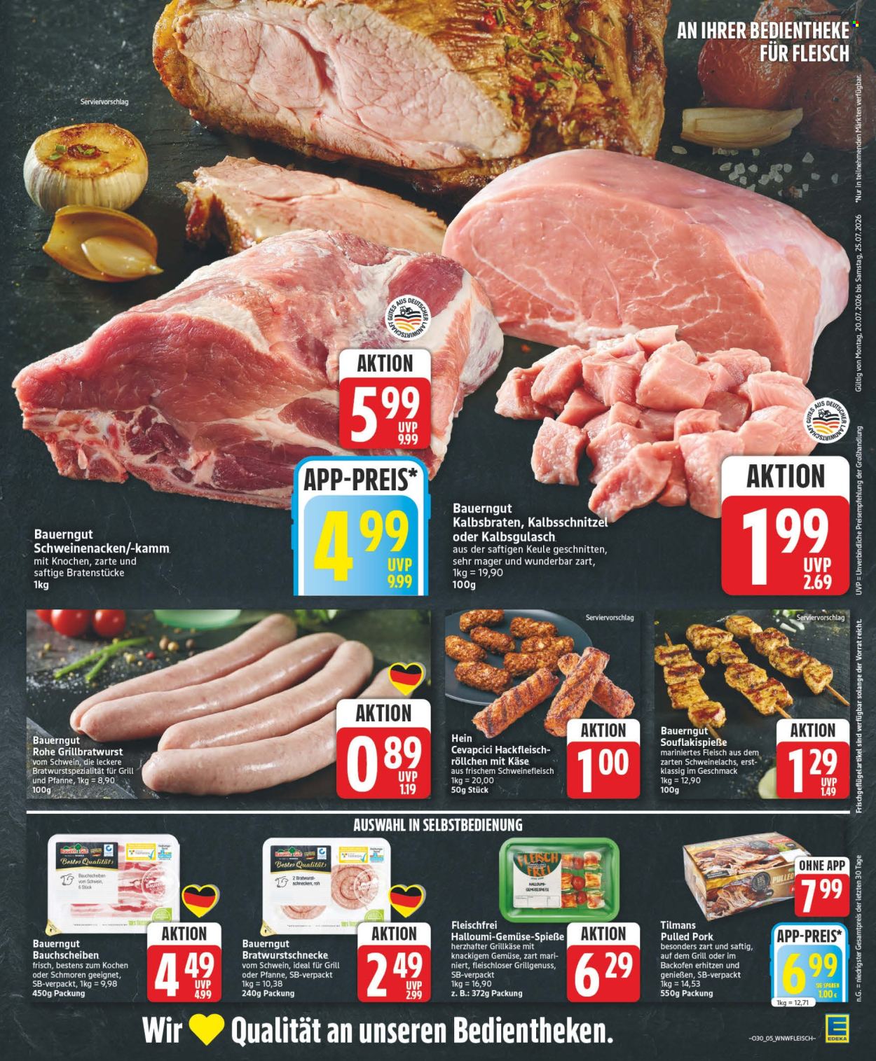 Leták Edeka - 20.7.2026 - 25.7.2026. Strana 5