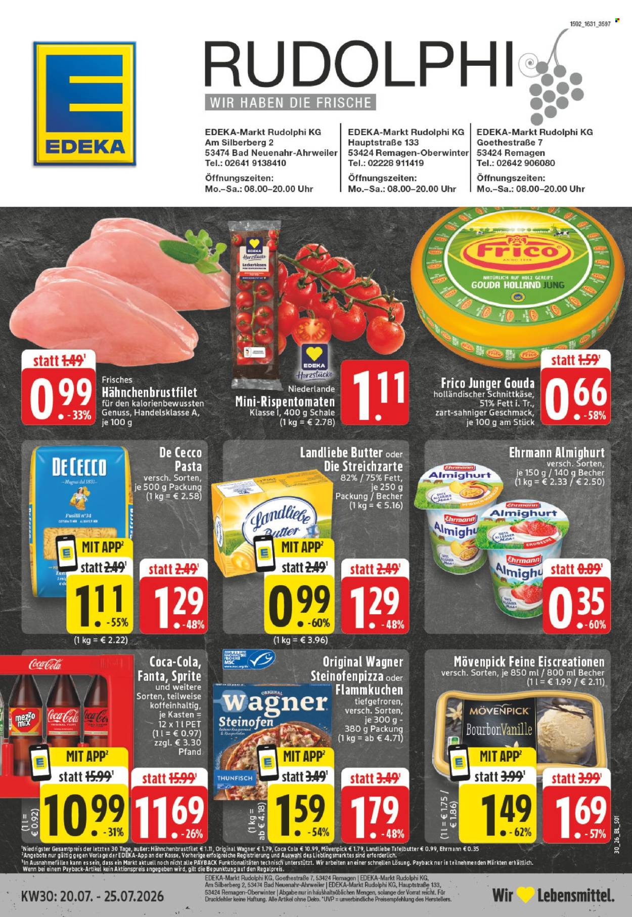 Leták Edeka - 20.7.2026 - 25.7.2026. Strana 1