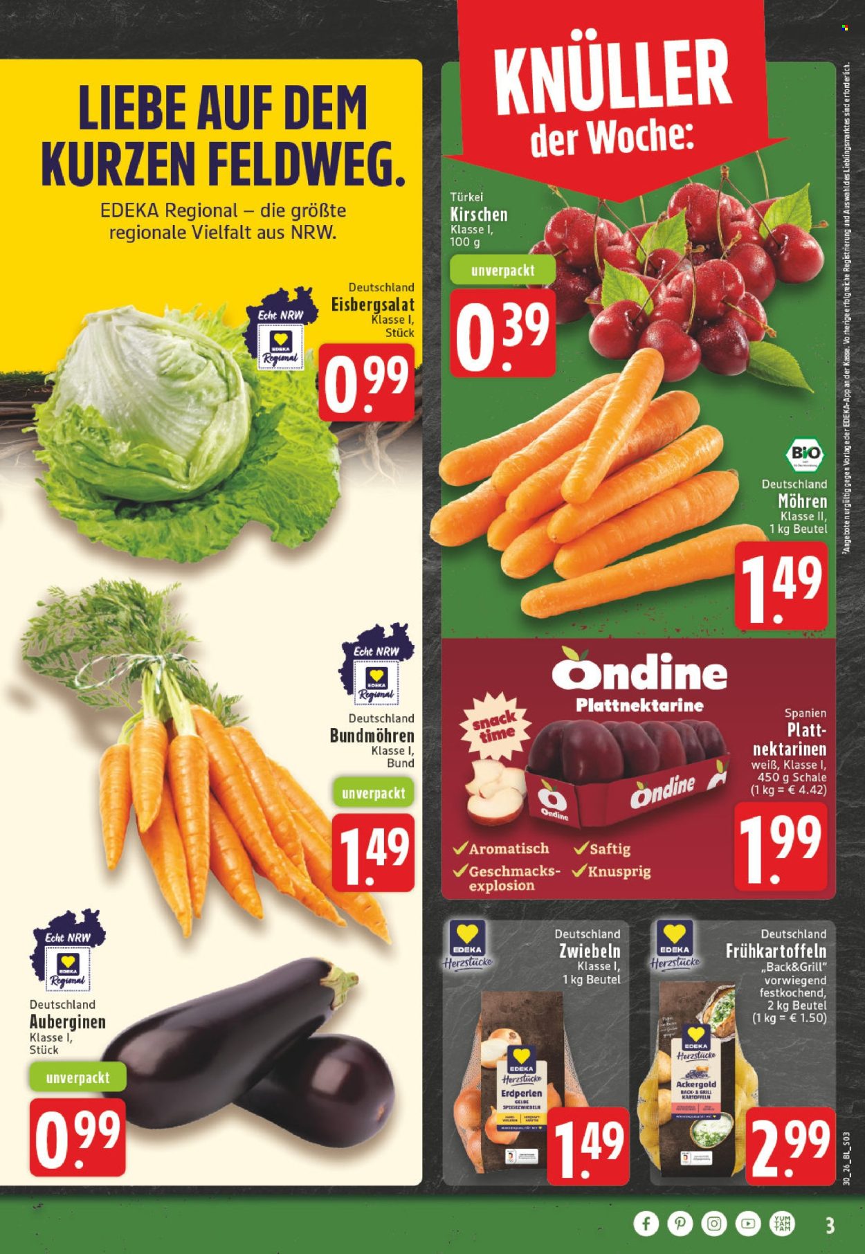 Leták Edeka - 20.7.2026 - 25.7.2026. Strana 3