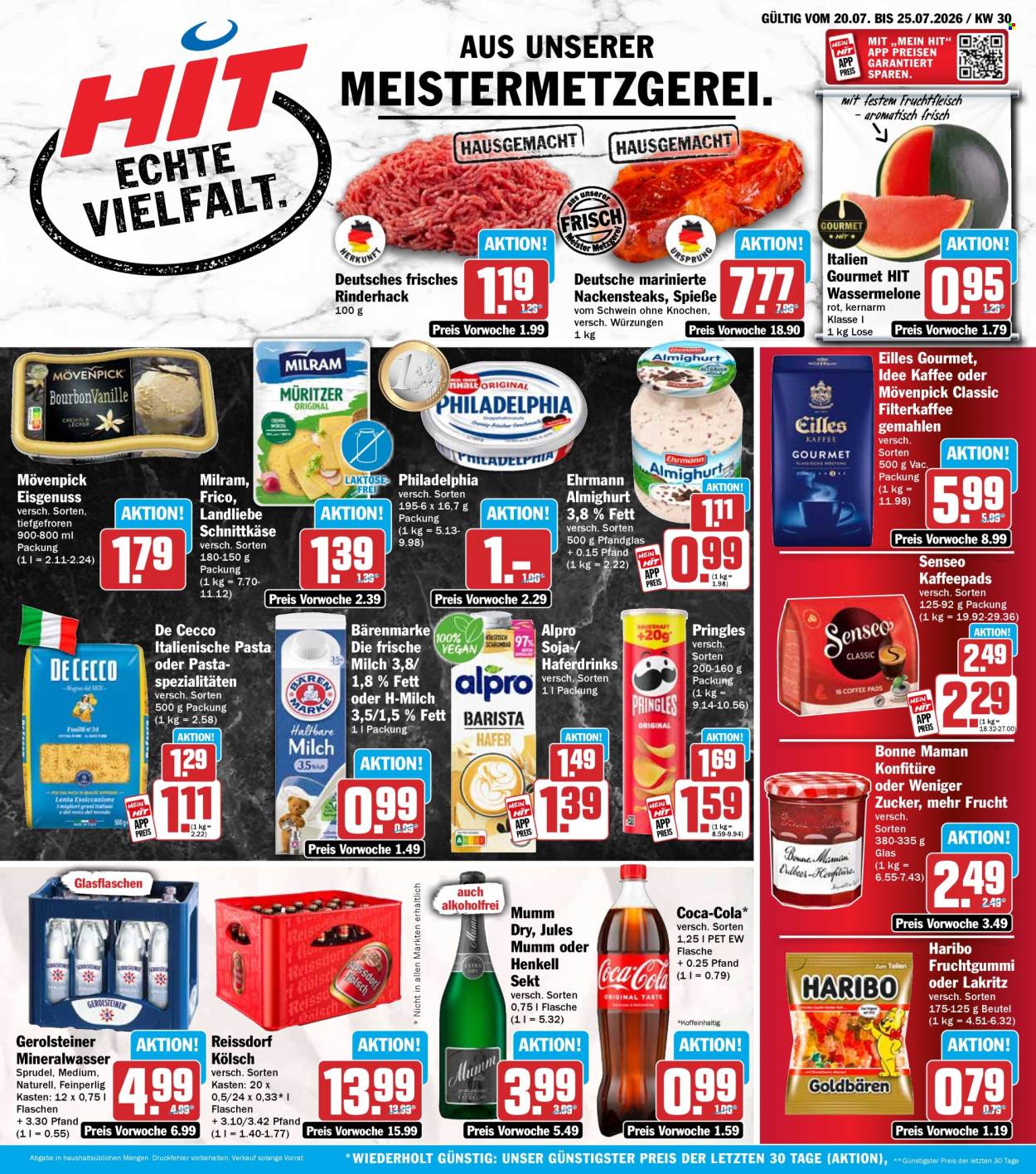 Hit Prospekte  - 20.07.2026 - 25.07.2026. Seite 1