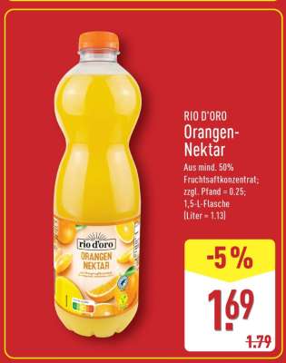 RIO D'ORO Orangen-Nektar