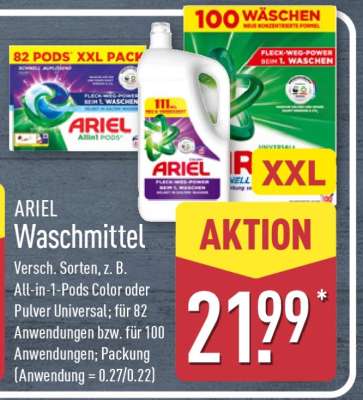Ariel Waschmittel*