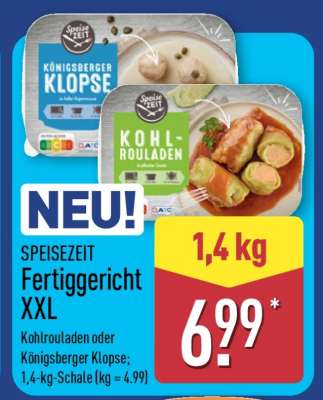 SPEISEZEIT Fertiggericht XXL