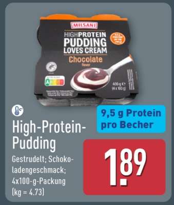 High Protein Pudding