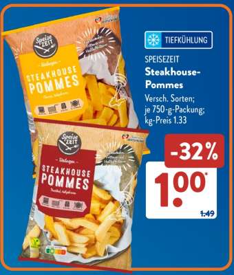 SPEISEZEIT Steakhouse Pommes