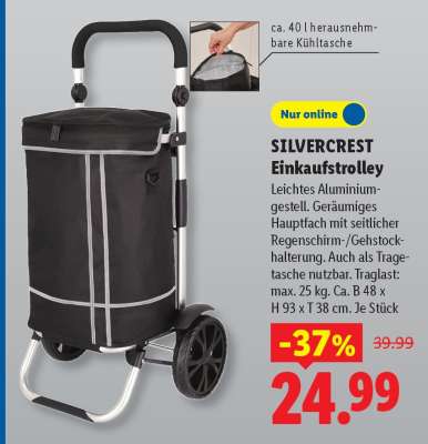SILVERCREST Einkaufstrolley