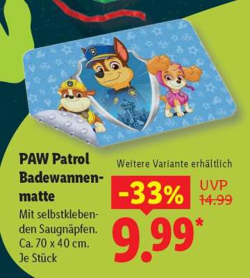 PAW Patrol Badewannenmatte