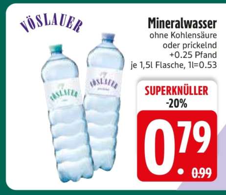 Vöslauer Mineralwasser