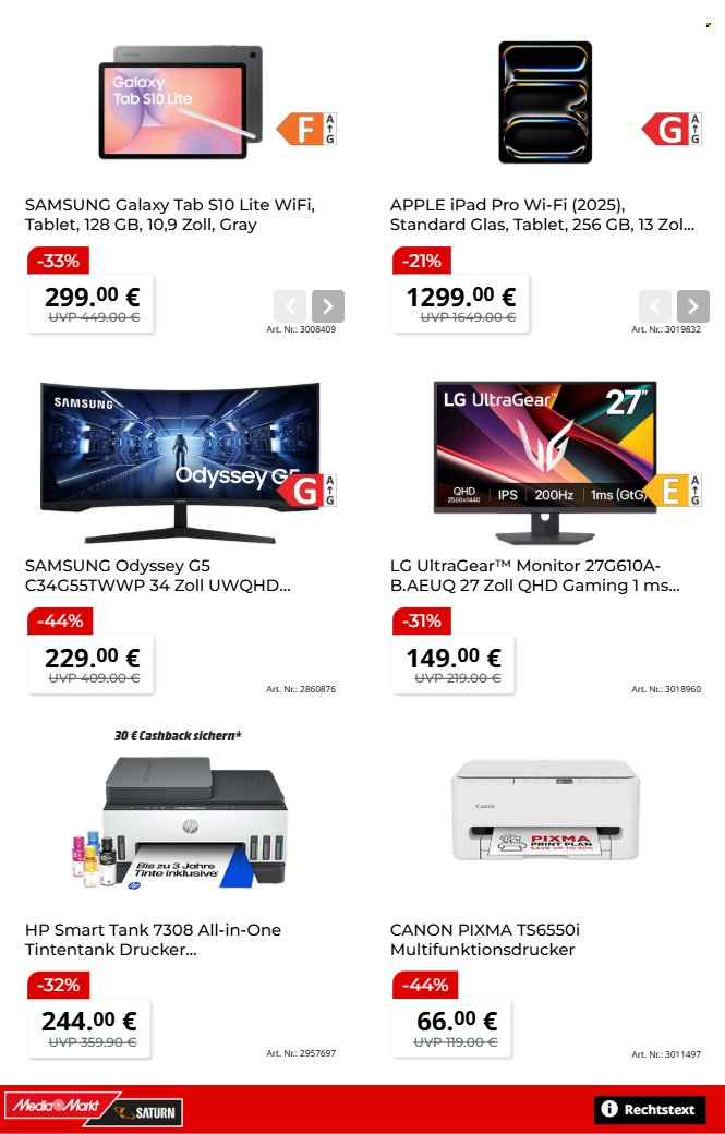 Leták MediaMarkt - 20.7.2026 - 10.8.2026. Strana 3