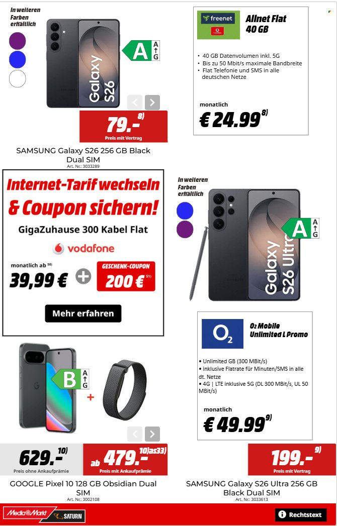 Leták MediaMarkt - 20.7.2026 - 10.8.2026. Strana 4
