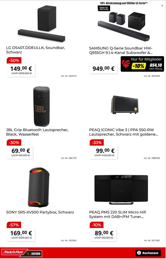Leták MediaMarkt - 20.7.2026 - 10.8.2026. Strana 15