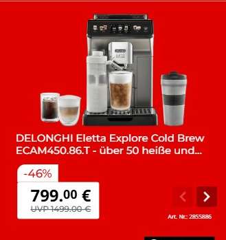 DeLonghi Eletta Explore Cold Brew ECAM450.86.T