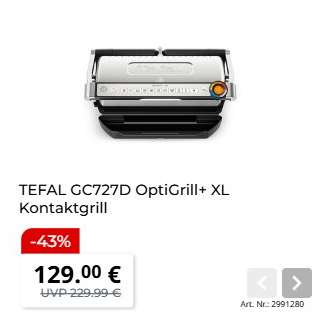 TEFAL GC727D OptiGrill+ XL