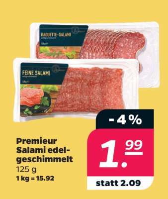 Premieur Salami edelgeschimmelt