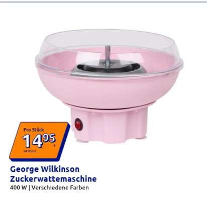 George Wilkinson Zuckerwattemaschine