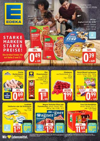 Prospekte Edeka - 20.07.2026 - 25.07.2026.