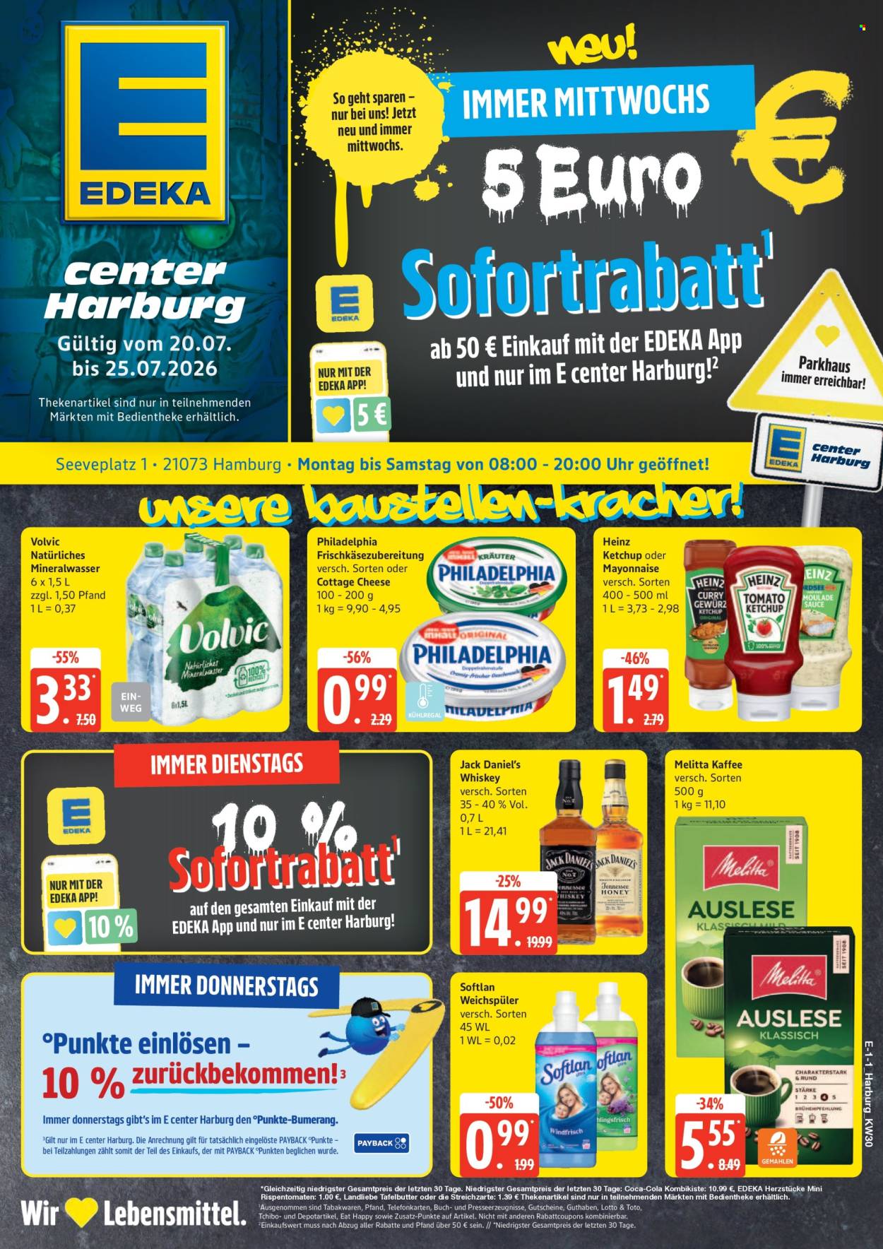 Leták Edeka - 20.7.2026 - 25.7.2026. Strana 1