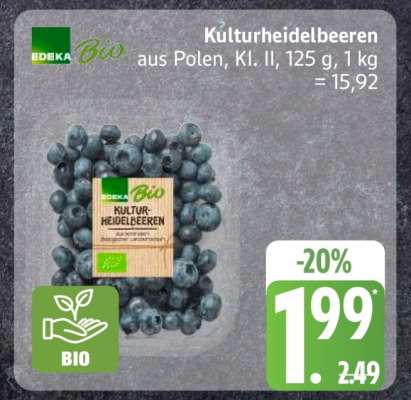 Kulturheidelbeeren