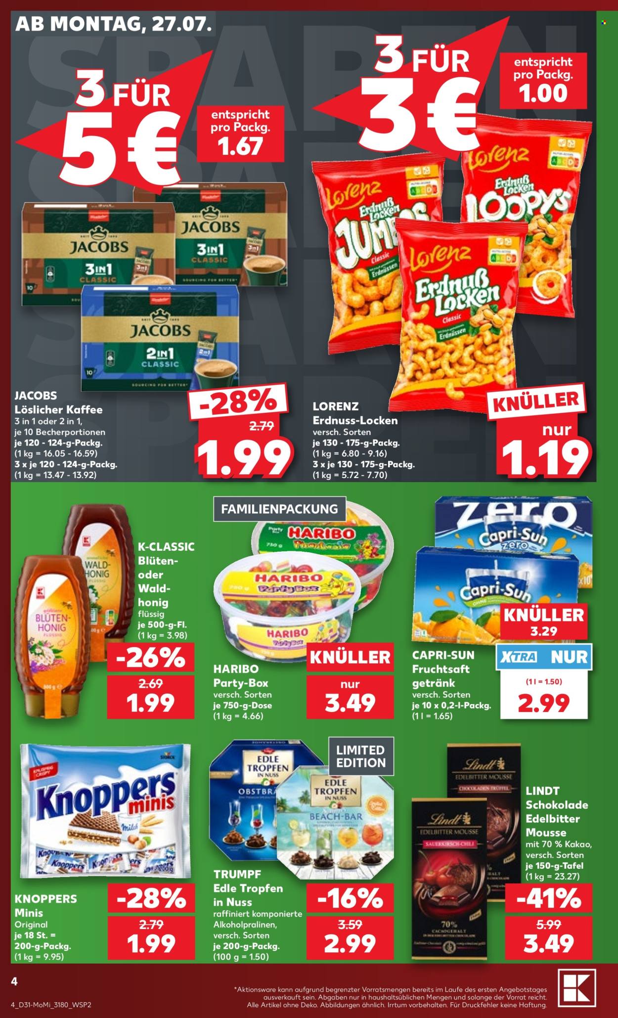 Leták Kaufland - 27.7.2026 - 29.7.2026. Strana 4