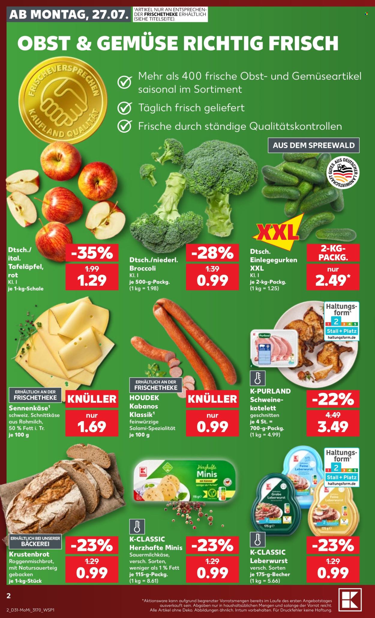 Leták Kaufland - 27.7.2026 - 29.7.2026. Strana 2