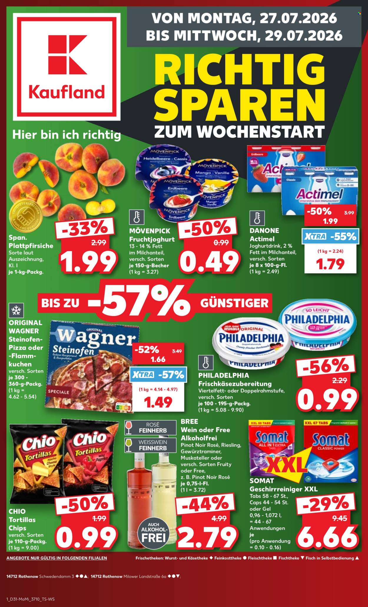 Leták Kaufland - 27.7.2026 - 29.7.2026. Strana 1