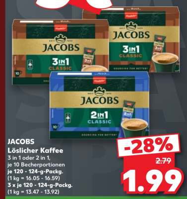 JACOBS Löslicher Kaffee